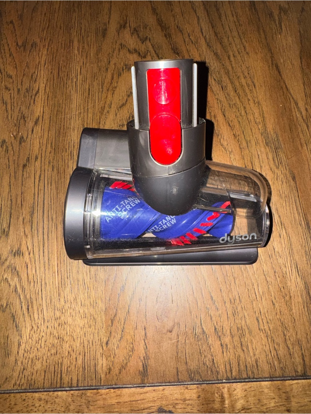 Dyson Mini Motorhead Brush Attachment in Blue and Red